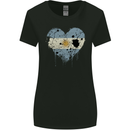 Love Argentina Flag Argentinian Day Football Womens Wider Cut T-Shirt Black