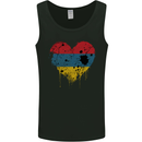 Love Armenia Flag Armenian Day Football Mens Vest Tank Top Black