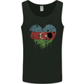 Love Azerbaijan Flag Azerbaijani Day Football Mens Vest Tank Top Black