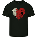 Love Bahrain Flag Bahraini Day Football Mens Cotton T-Shirt Tee Top Black