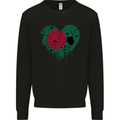 Love Bangladesh Flag Bangladeshi Day Football Mens Sweatshirt Jumper Black