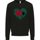 Love Bangladesh Flag Bangladeshi Day Football Mens Sweatshirt Jumper Black