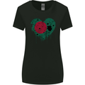 Love Bangladesh Flag Bangladeshi Day Football Womens Wider Cut T-Shirt Black
