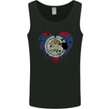 Love Belize Flag Belizean Day Football Mens Vest Tank Top Black