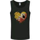 Love Bhutan Flag Bhutanese Day Football Mens Vest Tank Top Black