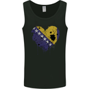Love Bosnia and Herzegovina Flag Day Football Mens Vest Tank Top Black