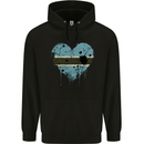 Love Botswana Flag Batswana Day Football Childrens Kids Hoodie Black