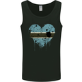 Love Botswana Flag Batswana Day Football Mens Vest Tank Top Black