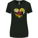 Love Brunei Flag Bruneian Day Football Womens Wider Cut T-Shirt Black