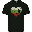 Love Bulgaria Flag Bulgarian Day Football Mens Cotton T-Shirt Tee Top Black