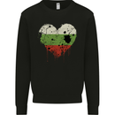 Love Bulgaria Flag Bulgarian Day Football Mens Sweatshirt Jumper Black