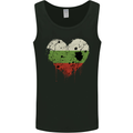 Love Bulgaria Flag Bulgarian Day Football Mens Vest Tank Top Black