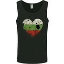 Love Bulgaria Flag Bulgarian Day Football Mens Vest Tank Top Black