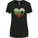Love Bulgaria Flag Bulgarian Day Football Womens Wider Cut T-Shirt Black