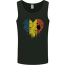 Love Chad Flag Chadian Day Football Mens Vest Tank Top Black