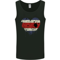 Love Costa Rica Flag Rican Day Football Mens Vest Tank Top Black