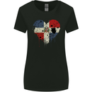 Love Dominican Republic Flag Dominicanos Day Womens Wider Cut T-Shirt Black