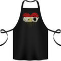 Love Egypt Flag Egyptian Day Football Cotton Apron 100% Organic Black