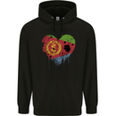Love Eritrean Flag Eritrea Flag Day Football Mens 80% Cotton Hoodie Black