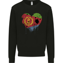 Love Eritrean Flag Eritrea Flag Day Football Mens Sweatshirt Jumper Black