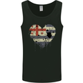 Love Flag Ajaria Football Mens Vest Tank Top Black
