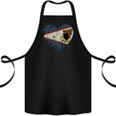 Love Flag American Samoa Football Rugby Cotton Apron 100% Organic Black