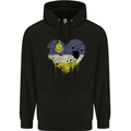 Love Flag Buryatia Football Childrens Kids Hoodie Black