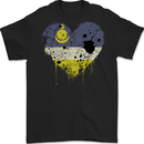 Love Flag Buryatia Football Mens Gildan Cotton T-Shirt Black