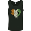 Love Flag Cote d' Ivoire Football Mens Vest Tank Top Black