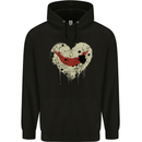 Love Flag Easter Island Football Childrens Kids Hoodie Black