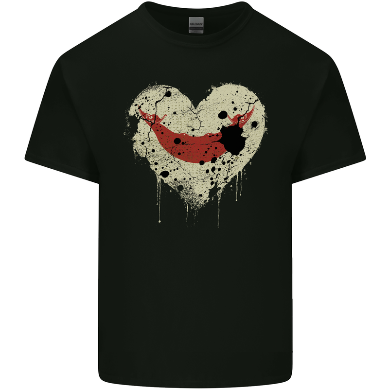 Love Flag Easter Island Football Kids T-Shirt Childrens Black