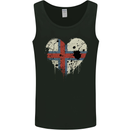 Love Flag Faroe Islands Football Mens Vest Tank Top Black