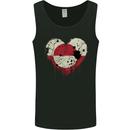 Love Flag Greenland Football Mens Vest Tank Top Black