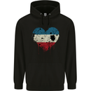 Love Flag Los Altos Football Mens 80% Cotton Hoodie Black