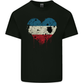 Love Flag Los Altos Football Mens Cotton T-Shirt Tee Top Black