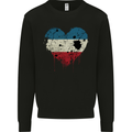 Love Flag Los Altos Football Mens Sweatshirt Jumper Black