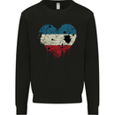 Love Flag Los Altos Football Mens Sweatshirt Jumper Black