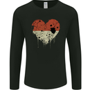 Love Flag Monaco Football Mens Long Sleeve T-Shirt Black