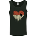 Love Flag Monaco Football Mens Vest Tank Top Black