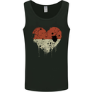 Love Flag Monaco Football Mens Vest Tank Top Black