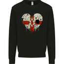 Love Flag N. Ireland Northern Football Rugby Mens Sweatshirt Jumper Black