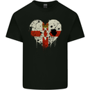 Love Flag N. Ireland Northern Ulster Football Rugby Kids T-Shirt Childrens Black
