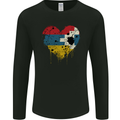 Love Flag Nagorno Karabakh Football Mens Long Sleeve T-Shirt Black