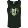 Love Flag Norfolk Island Football Mens Vest Tank Top Black