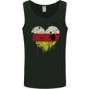 Love Flag North Ossetia Football Mens Vest Tank Top Black