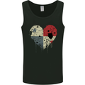 Love Flag Panama Football Mens Vest Tank Top Black
