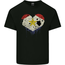 Love Flag Saba Football Mens Cotton T-Shirt Tee Top Black