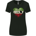 Love Flag Somaliland Football Womens Wider Cut T-Shirt Black