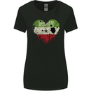 Love Flag Somaliland Football Womens Wider Cut T-Shirt Black