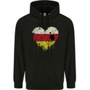 Love Flag South Ossetia Football Childrens Kids Hoodie Black